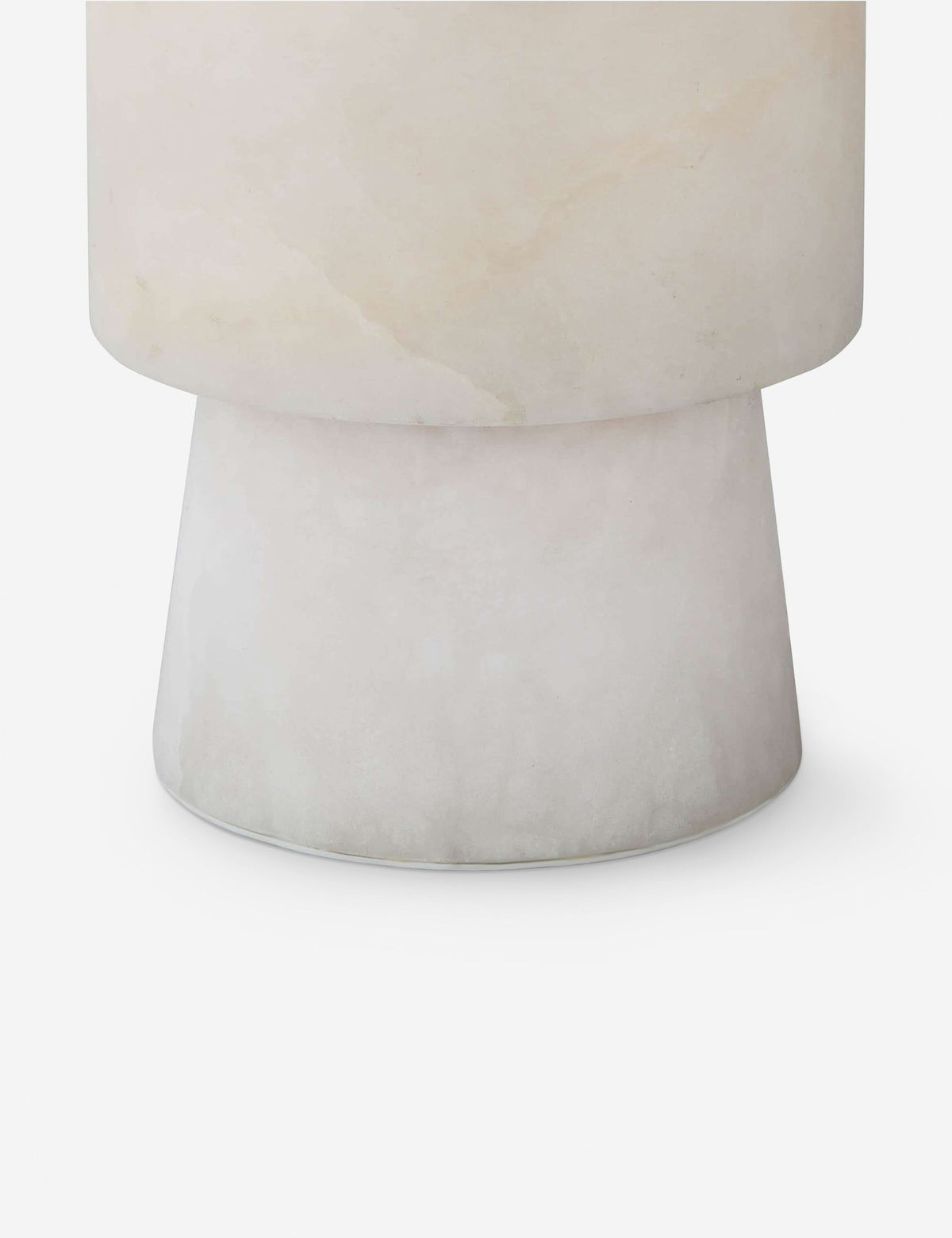 Hazel Alabaster Mini Table Lamp - Designer Table Lamp for Nightstands
