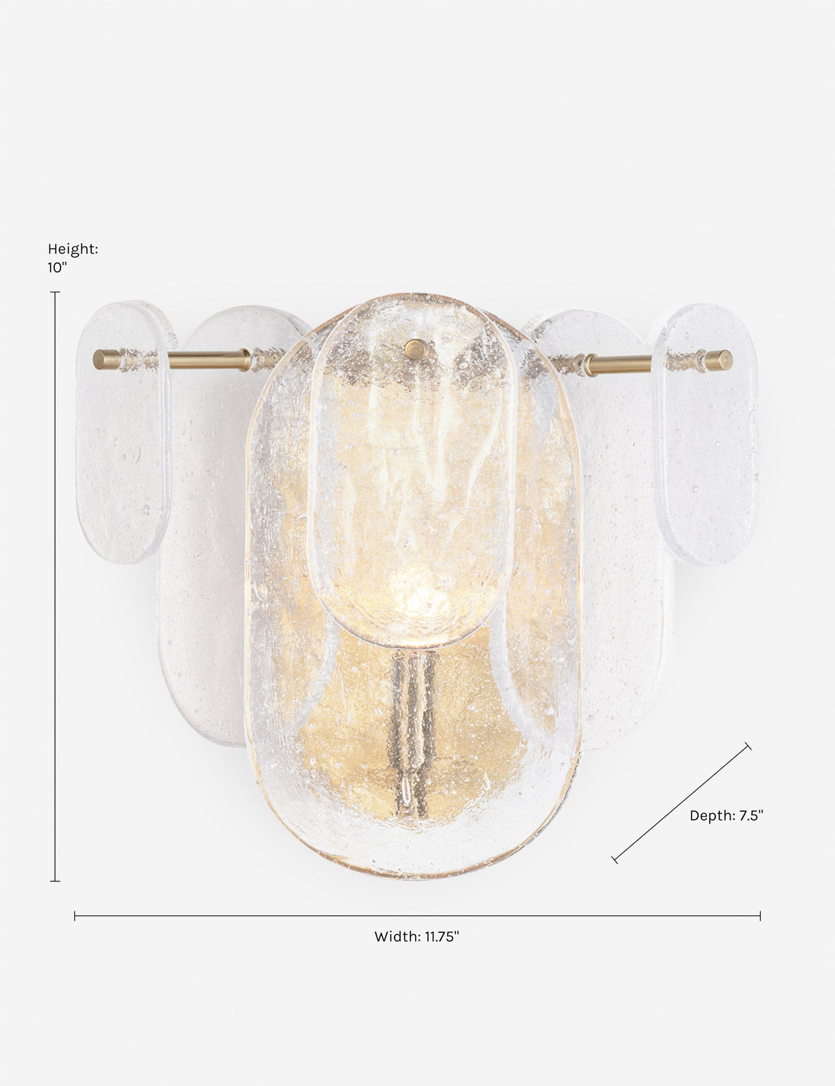 Echo Sconce - Wall Sconce Lighting for Bedrooms Modern Wall Light