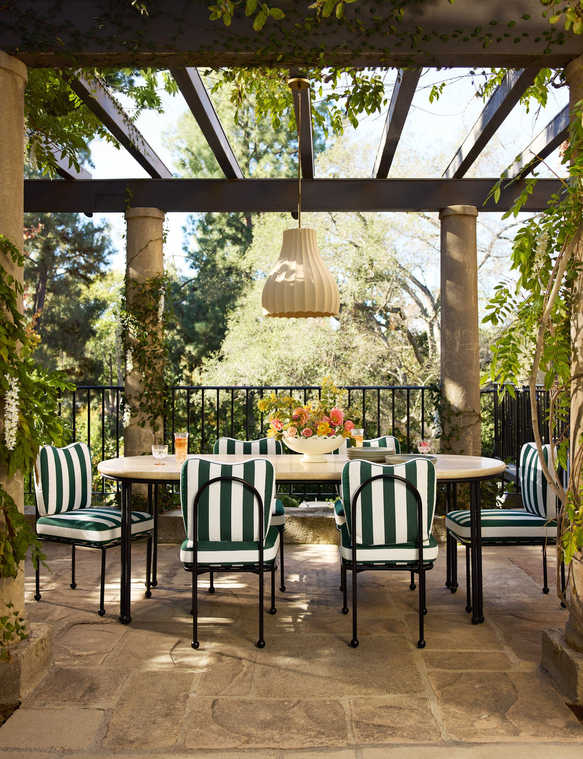 Cading Outdoor Pendant Light - Modern Ceiling Pendant Light Fixture