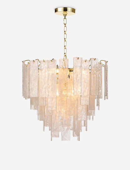 Glacier Chandelier - Dining Room Chandelier Fixture for Dining Rooms