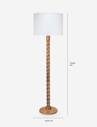 Tulsi Floor Lamp - Living Room Floor Lamp for Living Rooms Light