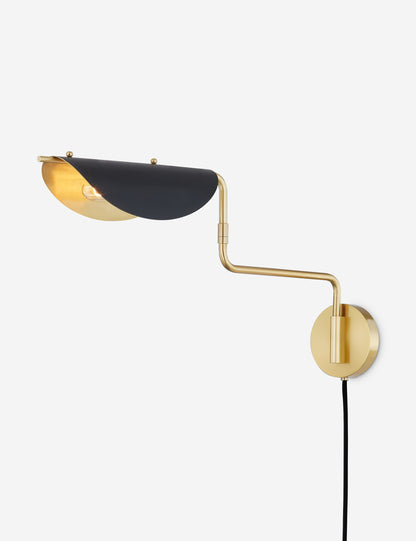 Eugene Plug-In Sconce - Wall Sconce Lighting for Bedrooms Fixture