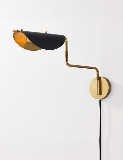 Eugene Plug-In Sconce - Wall Sconce Lighting for Bedrooms Fixture