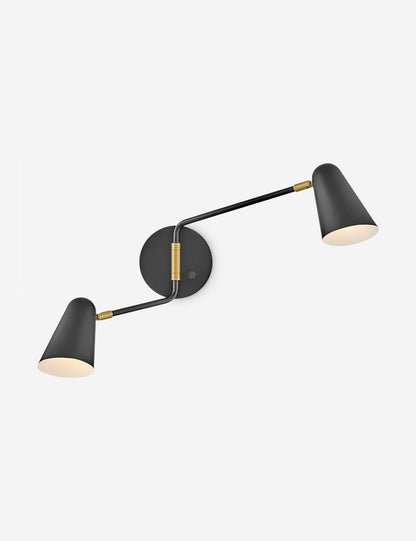 Mancini Double Sconce - Wall Sconce Lighting for Bedrooms Fixture