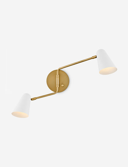 Mancini Double Sconce - Wall Sconce Lighting for Bedrooms Fixture