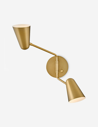 Mancini Double Sconce - Wall Sconce Lighting for Bedrooms Fixture