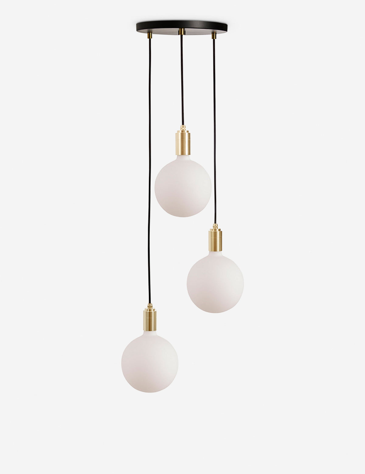 Triple Pendant Light with Sphere IV - Modern Ceiling Pendant Light
