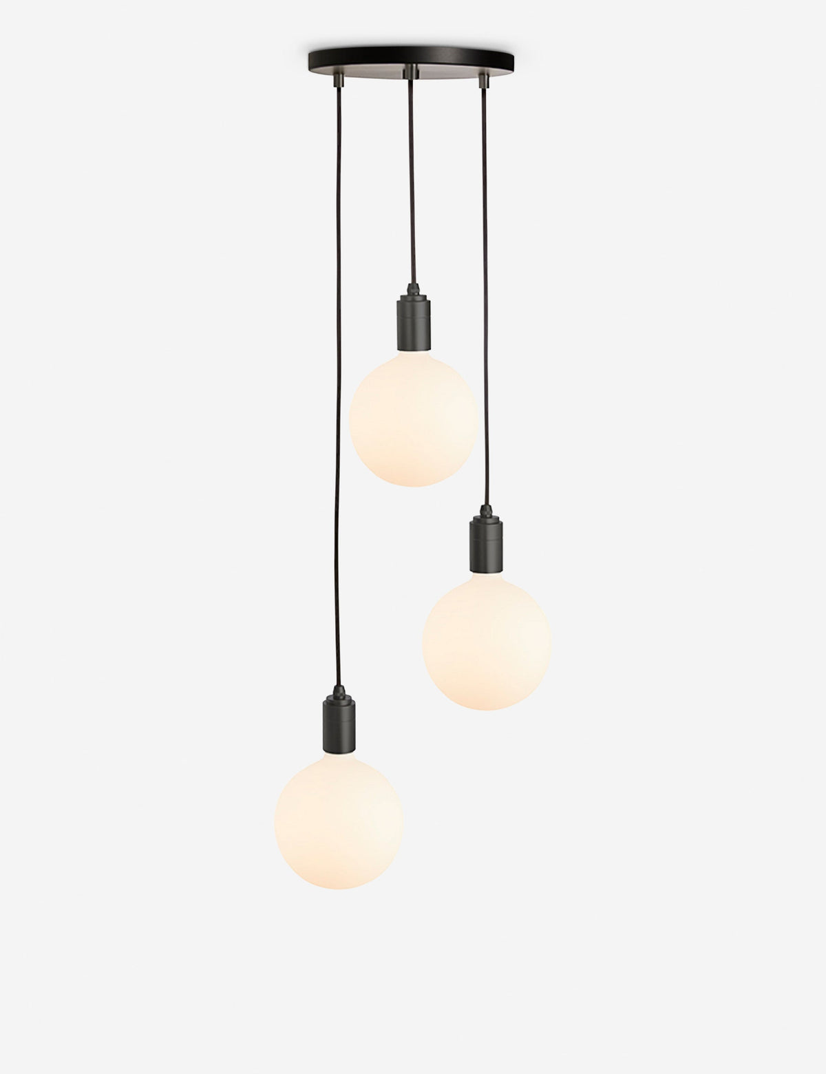 Triple Pendant Light with Sphere IV - Modern Ceiling Pendant Light