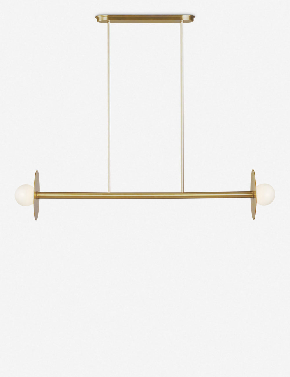 Nodes Medium Linear Chandelier - Dining Room Chandelier Fixture