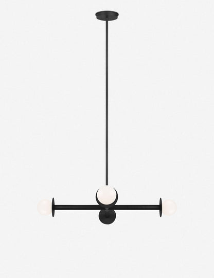 Nodes Wide Chandelier - Dining Room Chandelier Fixture Modern Home