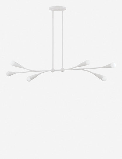 Elsa Linear Chandelier - Dining Room Chandelier Fixture Modern Home