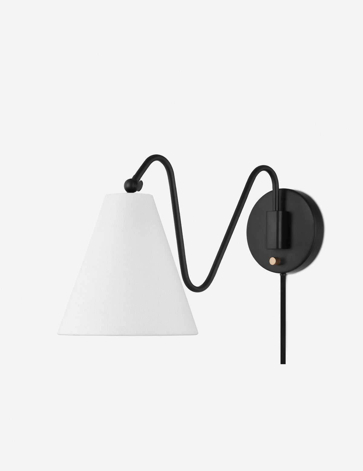 Dellon Single Plug-In Sconce - Wall Sconce Lighting for Bedrooms