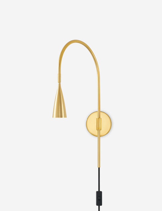 Milford Plug-In Sconce - Wall Sconce Lighting for Bedrooms Fixture