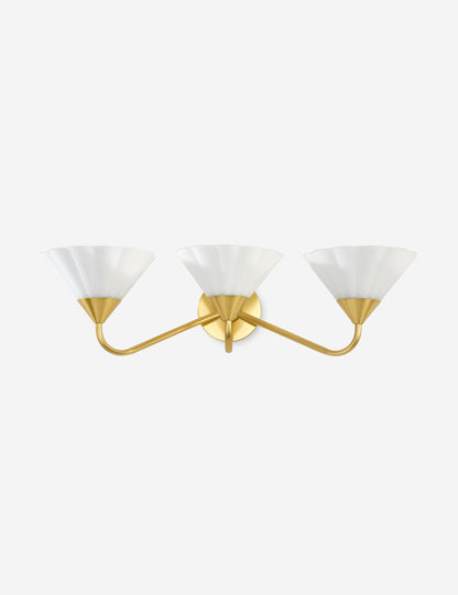 Brennan 3-Light Sconce - Wall Sconce Lighting for Bedrooms Fixture