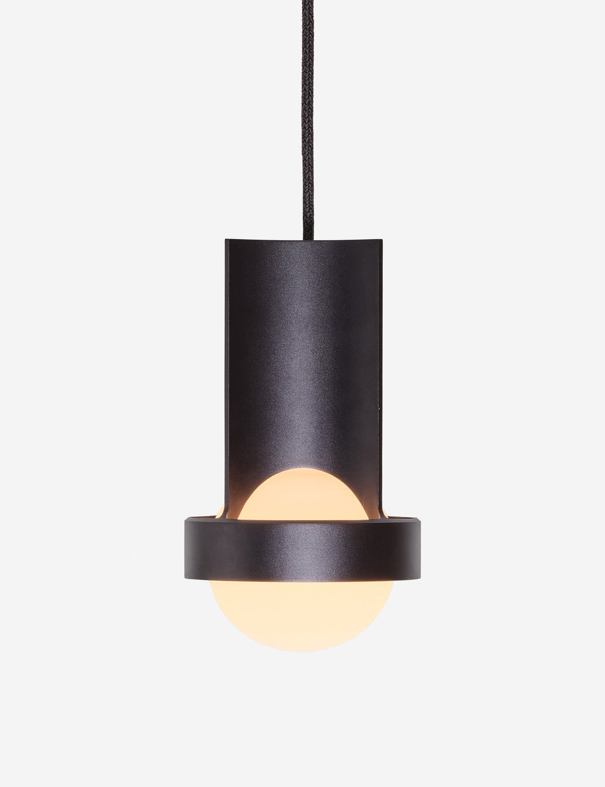 Loop Pendant Light with Sphere III - Modern Ceiling Pendant Light