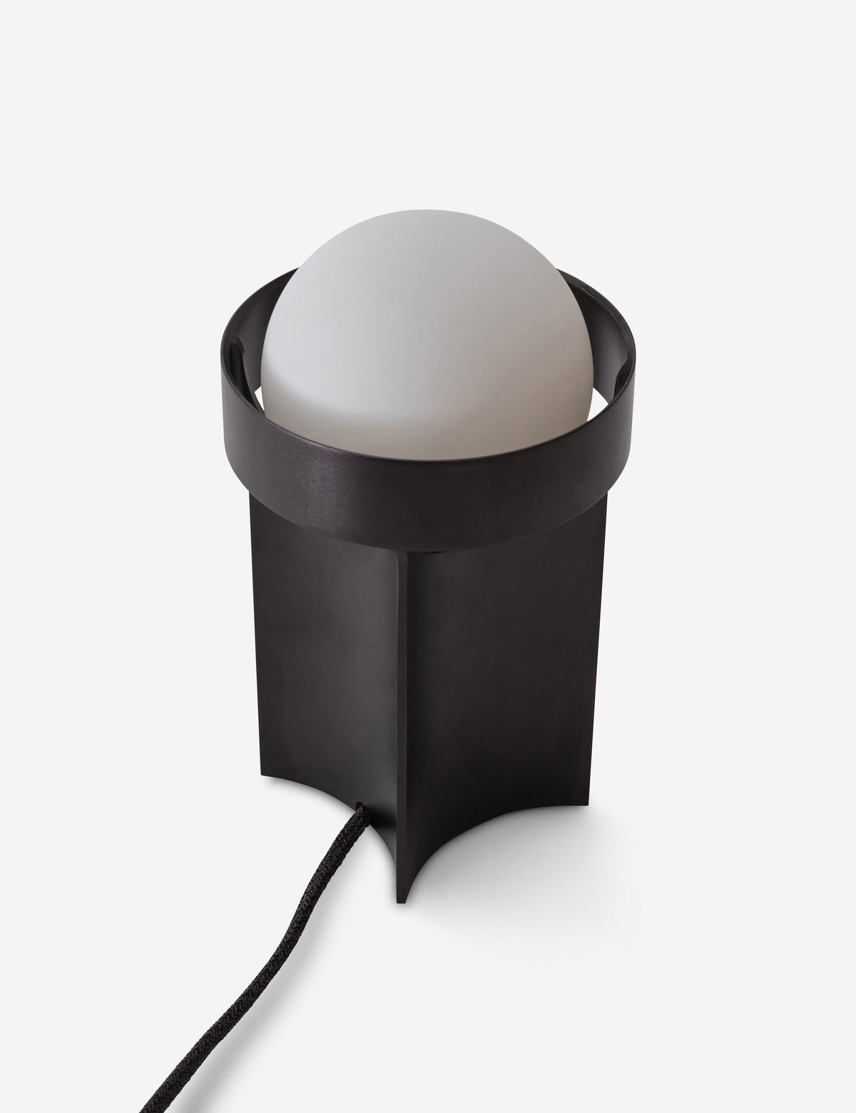 Loop Table Lamp with Sphere III - Designer Table Lamp for Nightstands