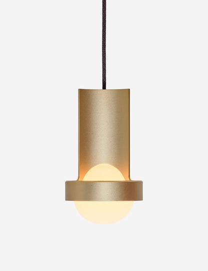Loop Pendant Light with Sphere III - Modern Ceiling Pendant Light