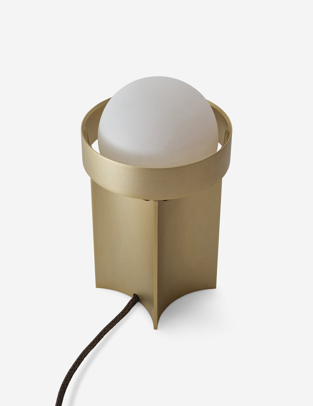 Loop Table Lamp with Sphere III - Designer Table Lamp for Nightstands