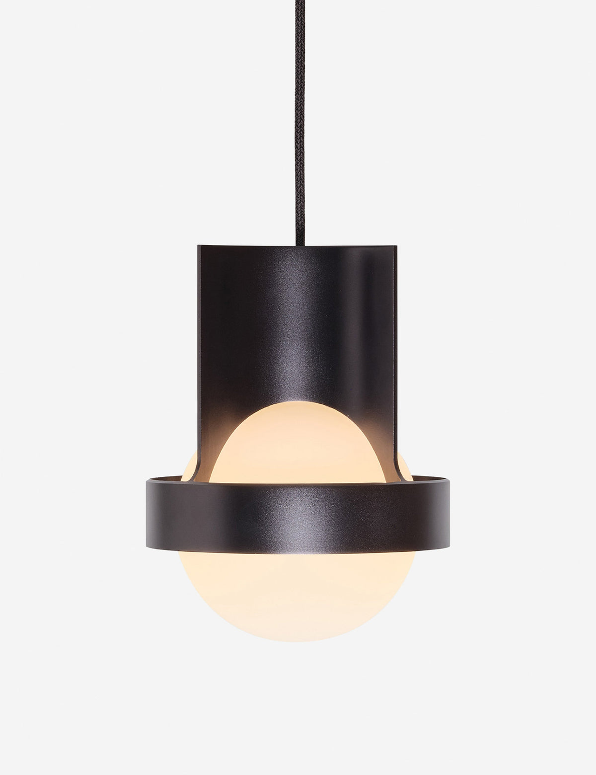 Loop Pendant Light with Sphere IV - Modern Ceiling Pendant Light