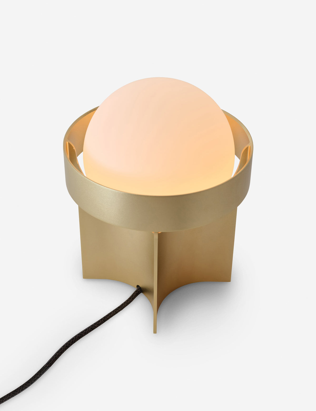 Loop Table Lamp with Sphere IV - Designer Table Lamp for Nightstands