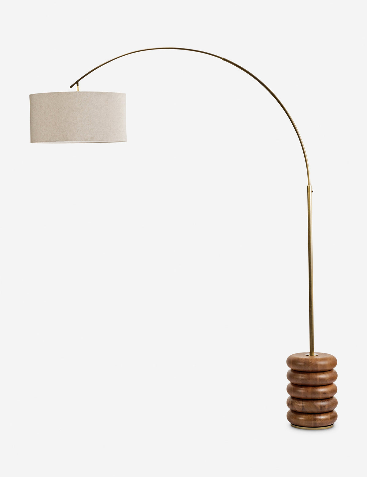 Linus Arc Floor Lamp - Living Room Floor Lamp for Living Rooms