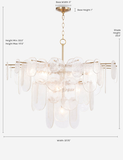 Echo Chandelier - Dining Room Chandelier Fixture for Dining Rooms