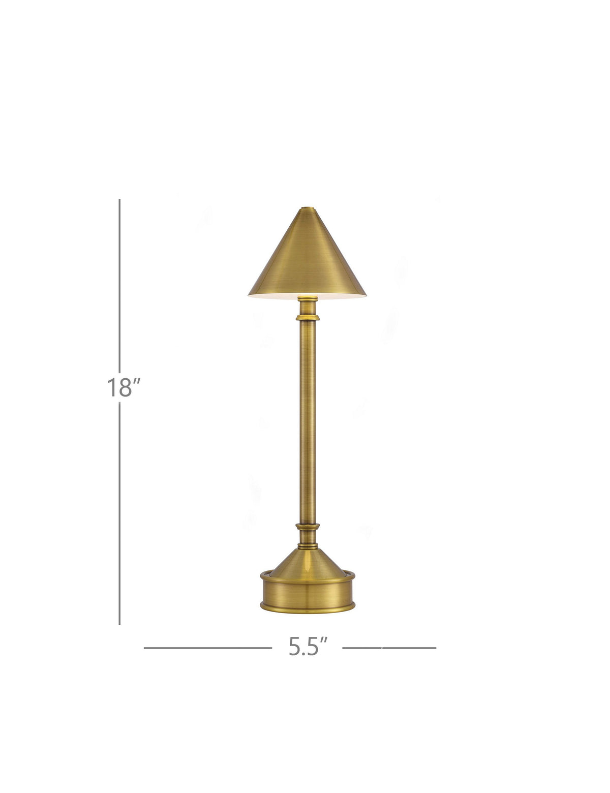 Dinara Cordless Table Lamp - Cordless Rechargeable Lamp Portable Light