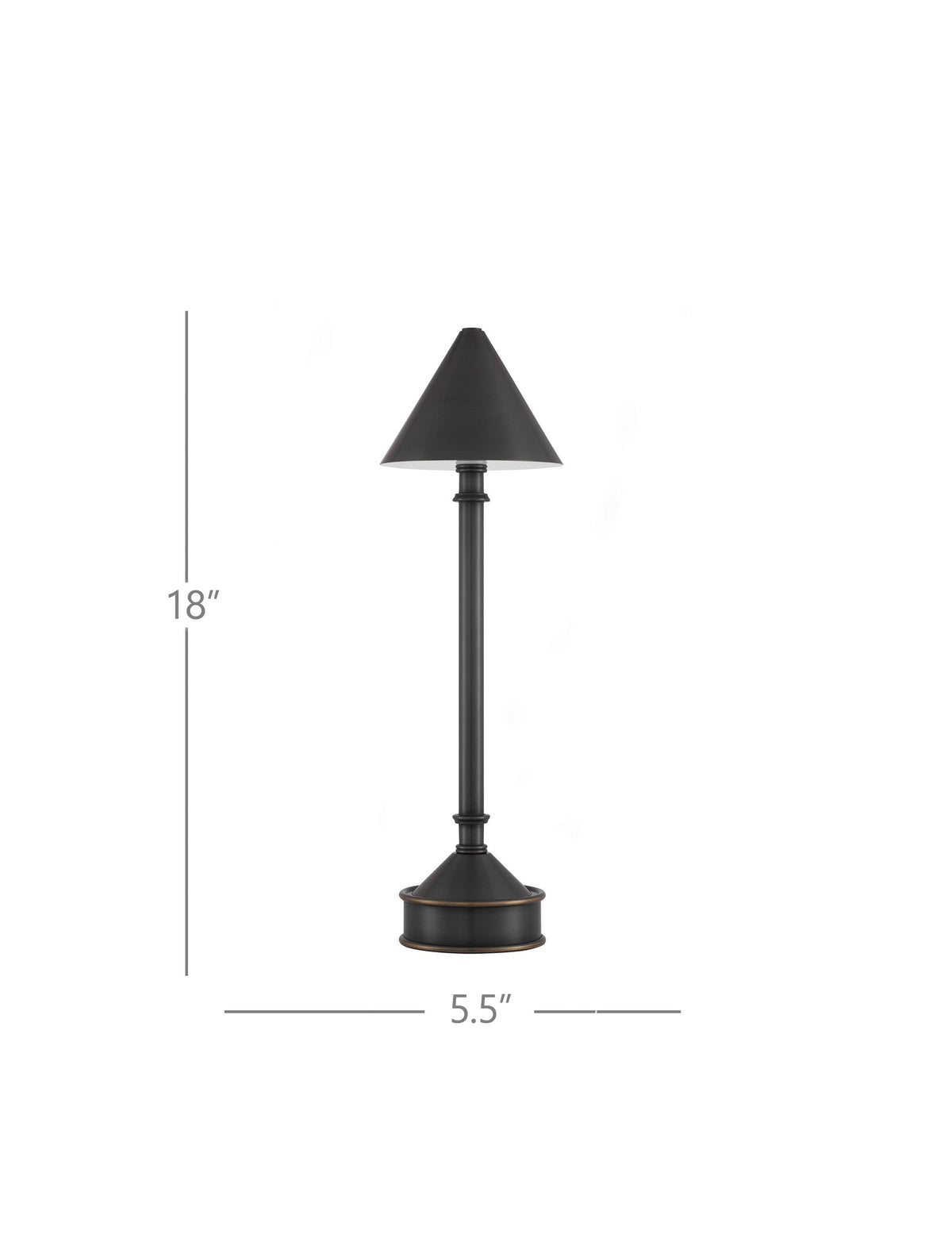 Dinara Cordless Table Lamp - Cordless Rechargeable Lamp Portable Light