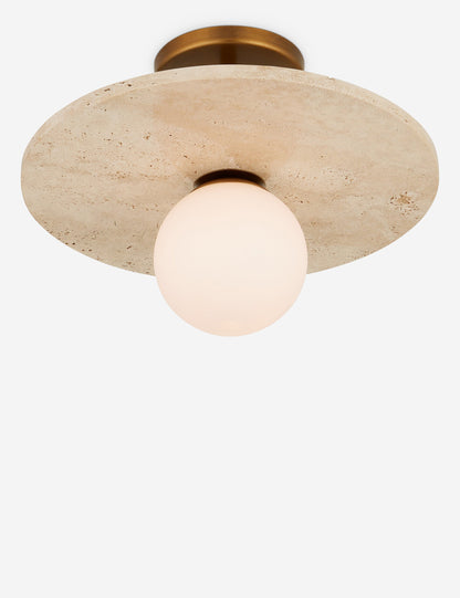 Lamphere Semi-Flush Mount Light - Designer Table Lamp for Nightstands