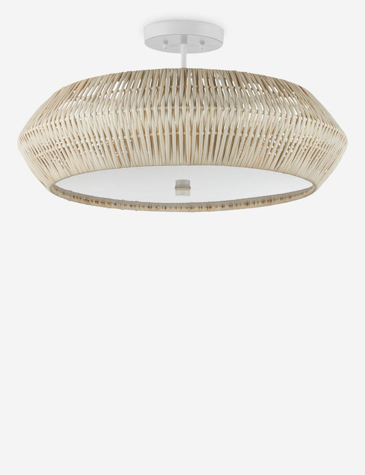 Katriel Semi-Flush Mount Light - Semi Flush Ceiling Light for Bedrooms