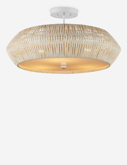 Katriel Semi-Flush Mount Light - Semi Flush Ceiling Light for Bedrooms