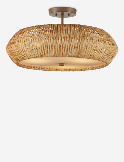 Katriel Semi-Flush Mount Light - Semi Flush Ceiling Light for Bedrooms
