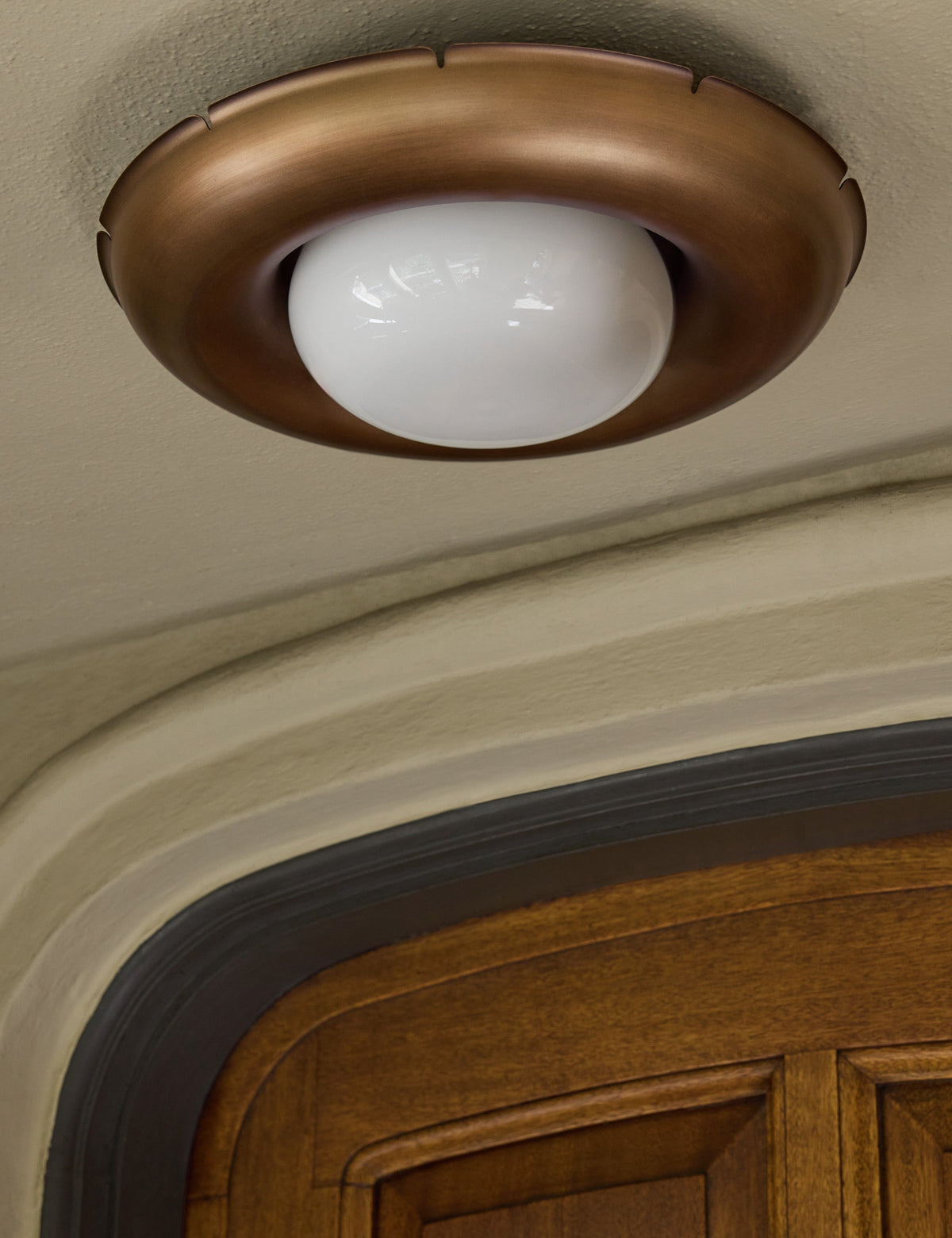 Cristobal Outdoor Flush Mount Light - Flush Mount Ceiling Light