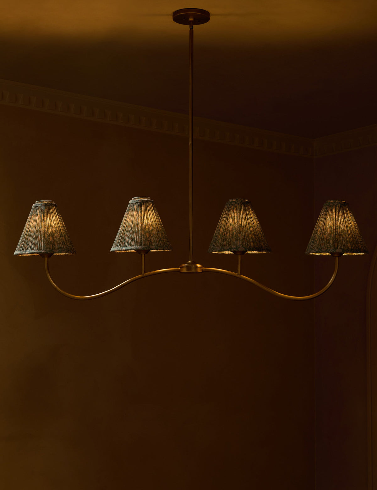Jordan Linear Chandelier - Dining Room Chandelier Fixture Modern Home