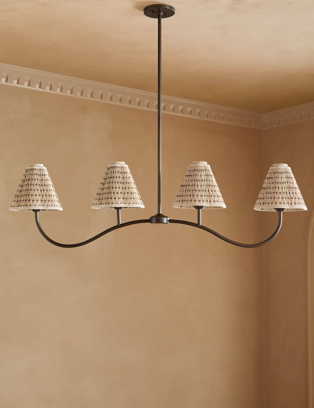 Jordan Linear Chandelier - Dining Room Chandelier Fixture Modern Home