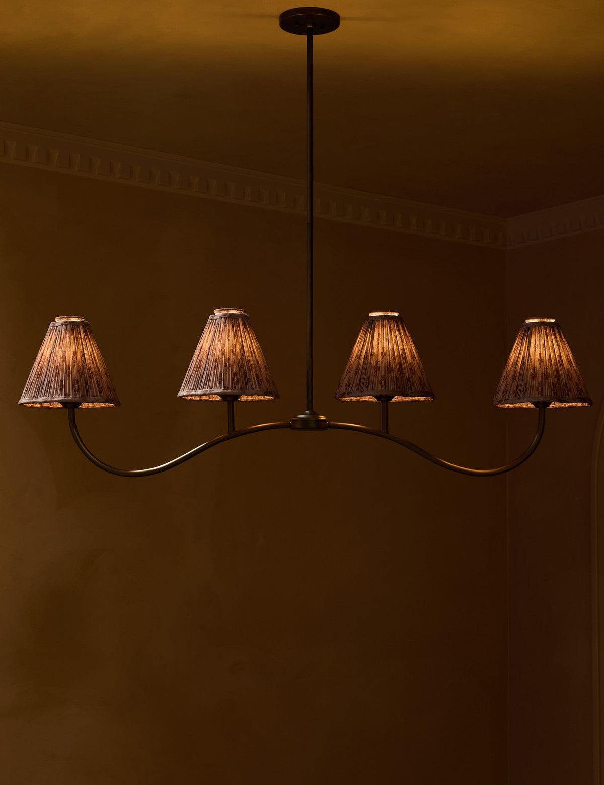 Jordan Linear Chandelier - Dining Room Chandelier Fixture Modern Home