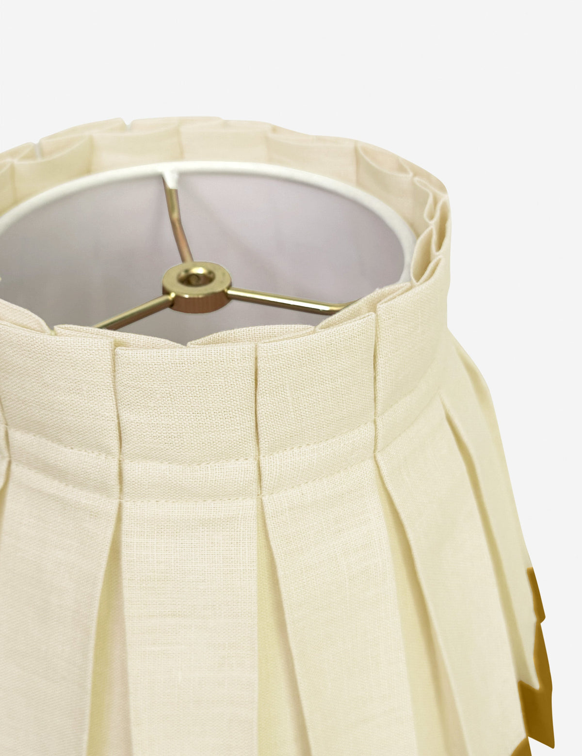 Color Block Classic Box Pleat Lampshade - Designer Table Lamp