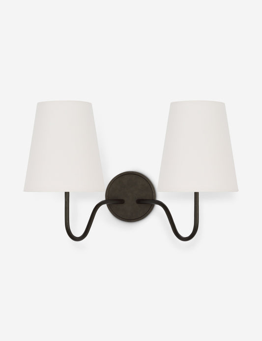 Lyndsie Double Sconce - Wall Sconce Lighting for Bedrooms Fixture