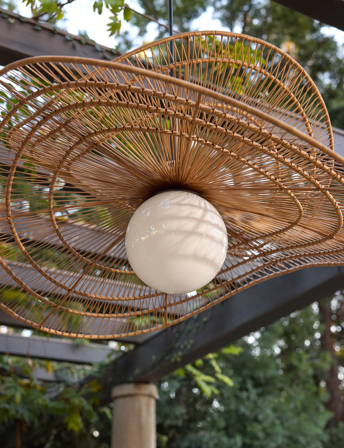 Valar Outdoor Double Tier Pendant Light - Modern Ceiling Pendant Light