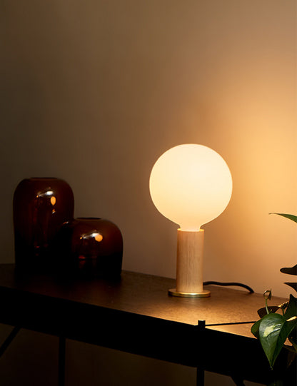 Knuckle Table Lamp with Sphere IV - Designer Table Lamp Light
