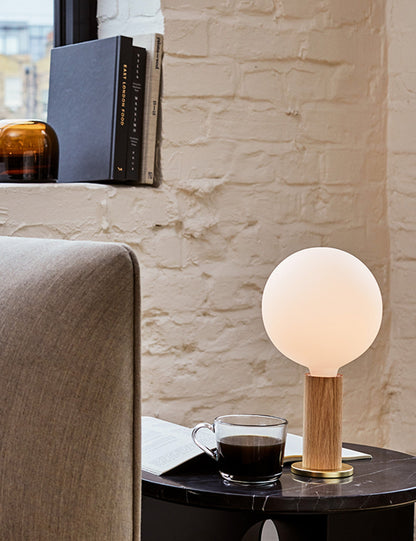 Knuckle Table Lamp with Sphere IV - Designer Table Lamp Light