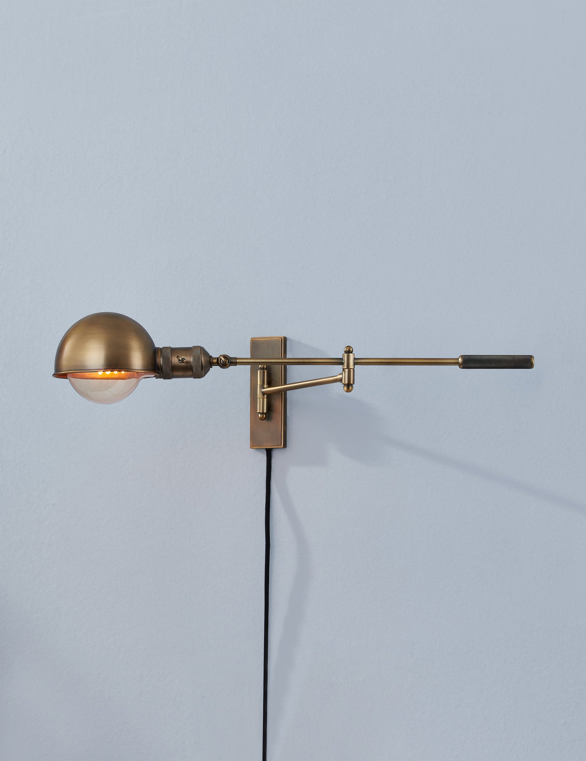 Arthur Plug-In Sconce - Wall Sconce Lighting for Bedrooms Fixture