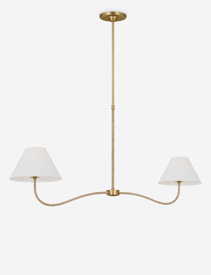 Swanner Linear Chandelier - Dining Room Chandelier Fixture Modern Home