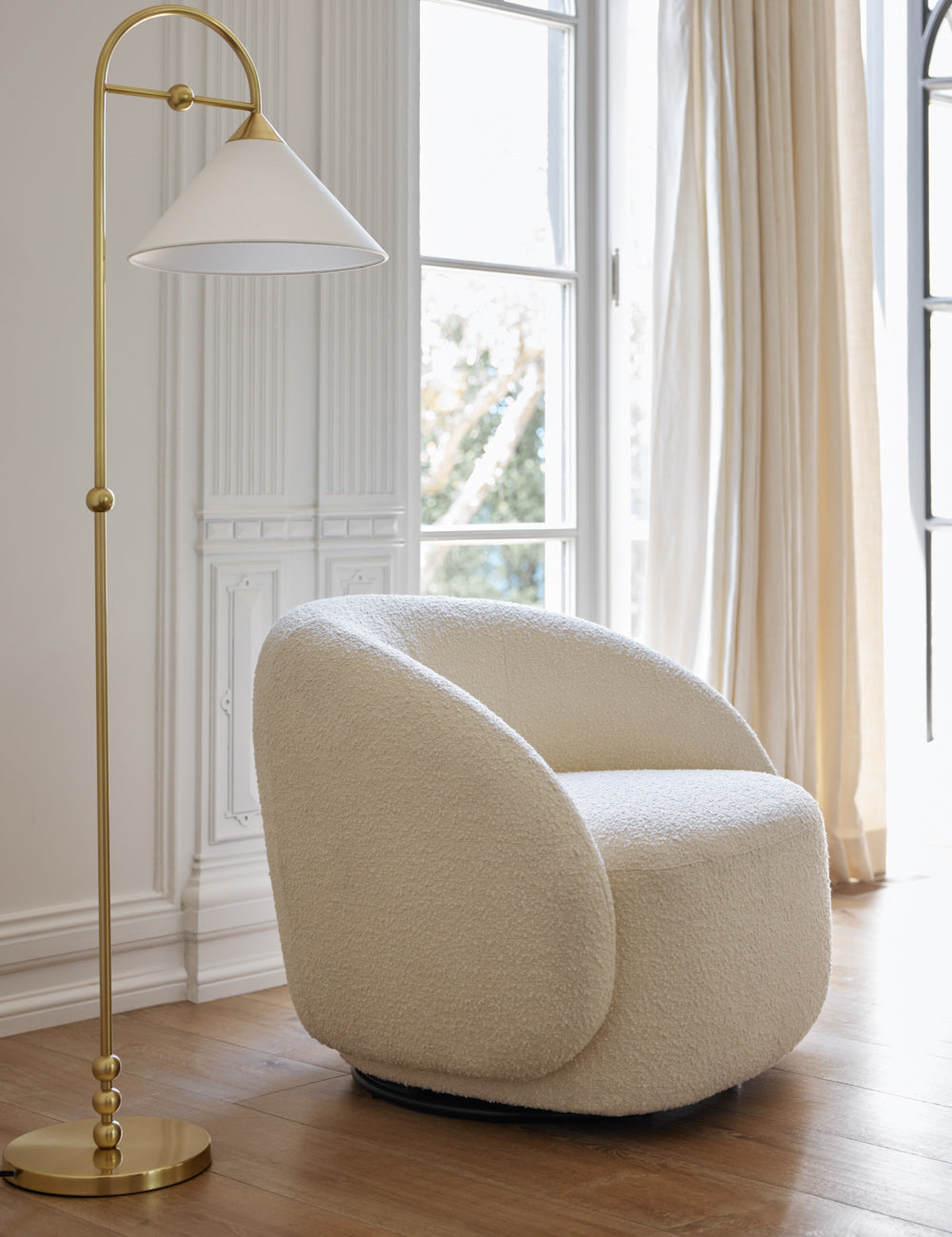 Talise Floor Lamp - Living Room Floor Lamp for Living Rooms Light