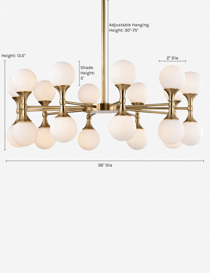 Abernathy Chandelier - Dining Room Chandelier Fixture for Dining Rooms