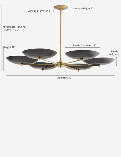 Griffith Chandelier - Dining Room Chandelier Fixture for Dining Rooms