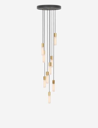 Tala Basalt 9-Light Pendant Light - Modern Ceiling Pendant Light