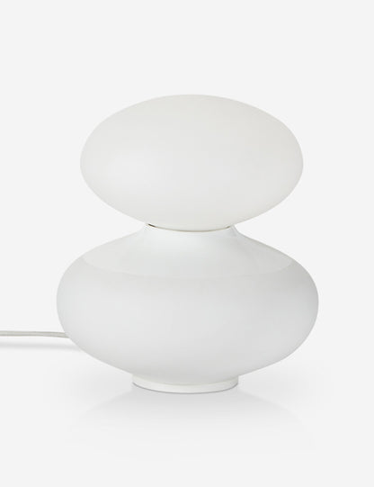 Reflection Oval Mini Table Lamp - Designer Table Lamp for Nightstands