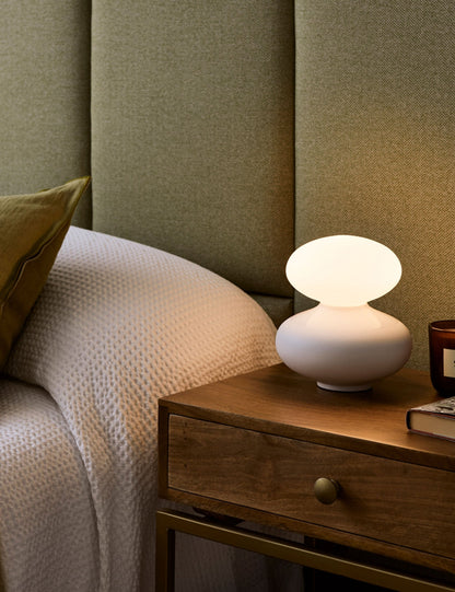 Reflection Oval Mini Table Lamp - Designer Table Lamp for Nightstands
