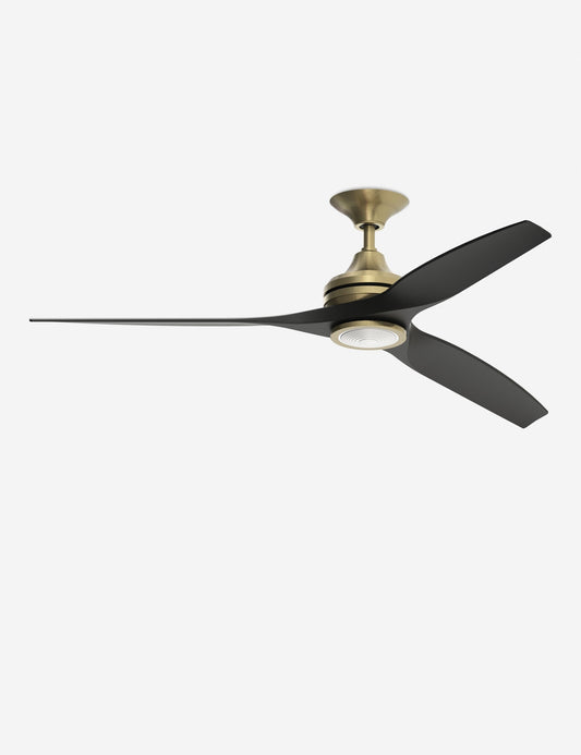 Solaria Ceiling Fan + Light - Ceiling Fan with Light Indoor Fixture